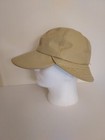 Vintage Columbia Gore-Tex Wide Brim Bucket Khaki Fishing Cap Hat Men's Small