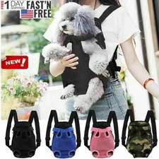 US Pet Carrier Backpack Adjustable Pet Front Cat Dog Carrier Travel Bag Legs Out
