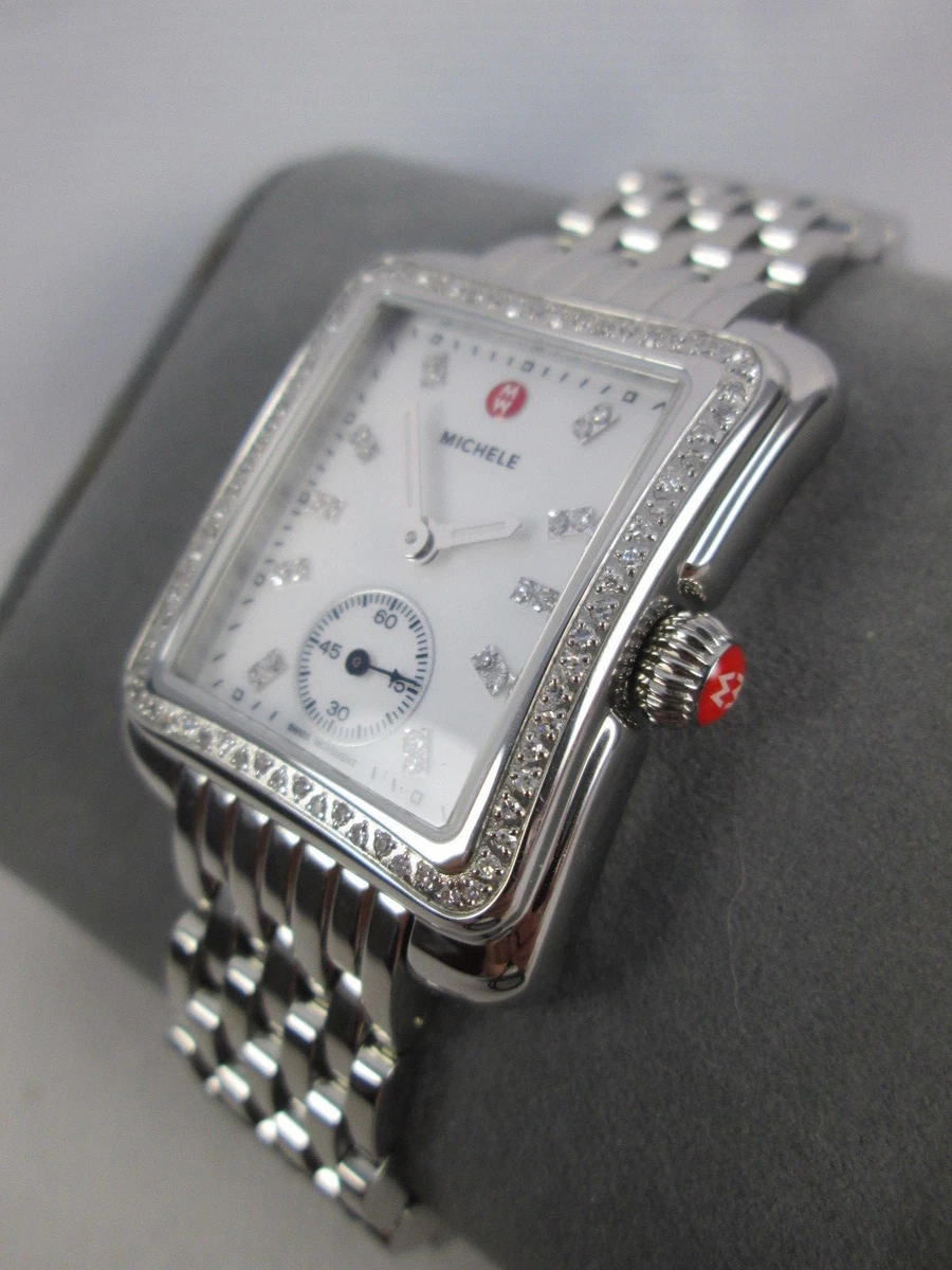 Michele deco top 16 diamond watch