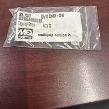Multiquip Tapping Screws MTX 70 (Qty 10)
