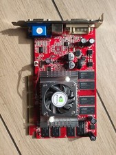 Scheda grafica PC Nvidia Geoforce FX 5500 AGP8X 256MB interface VGA, DVI, Tv out