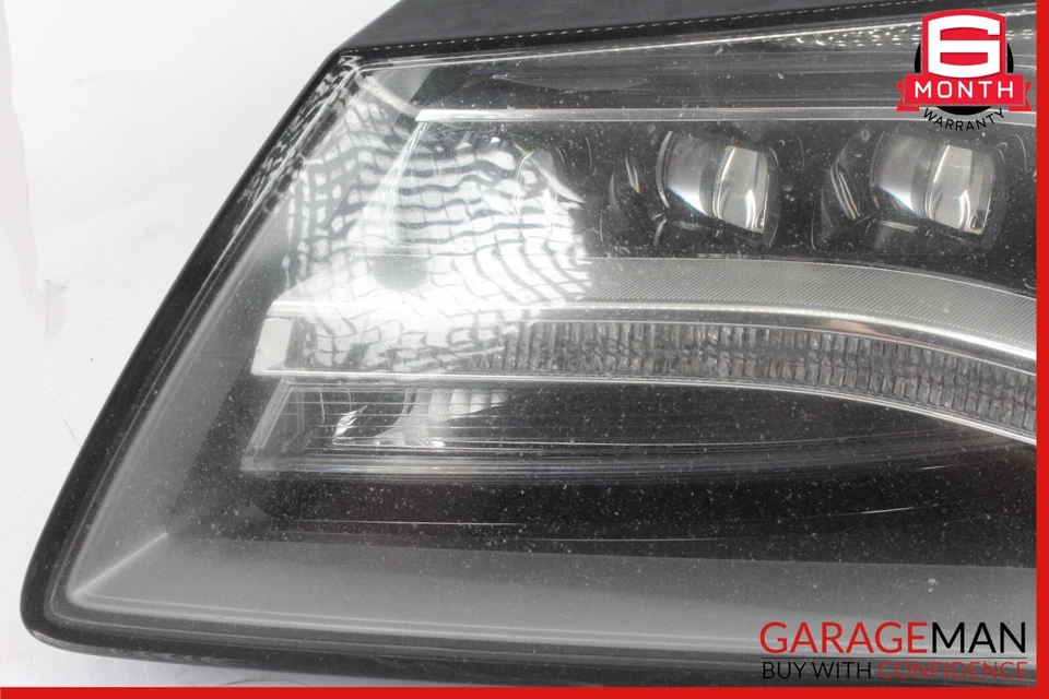 11-14 Audi A8 Quattro Front Left Side LED Headlight Headlamp 4H0941003A OEM - Image 2 of 4