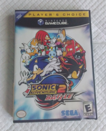 Sonic Adventure 2 Battle for GameCube - CASE ONLY (no game/no manual) Authentic - Imagen 1 de 4
