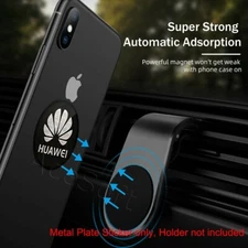 1-Pack Metal Plates Sticker Replace For Magnetic Car Mount Magnet Phone Holder