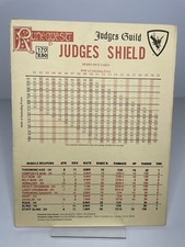 Runequest Judges Shield - Judges Guild 1980 RARE HTF 