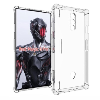 For ZTE Nubia Red Magic 8Pro 8Pro+ Anti Impact Clear Gel skin soft case cover