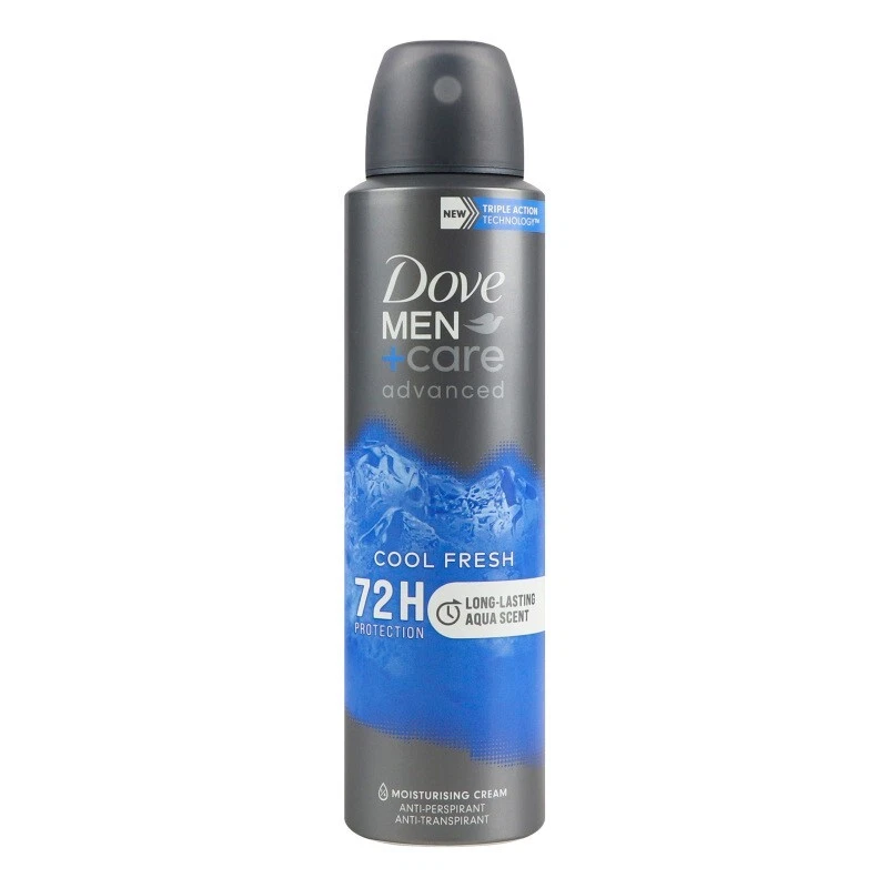 46,56€/L - 3x DOVE Men+Care Deospray "Cool Fresh" - 150ml
