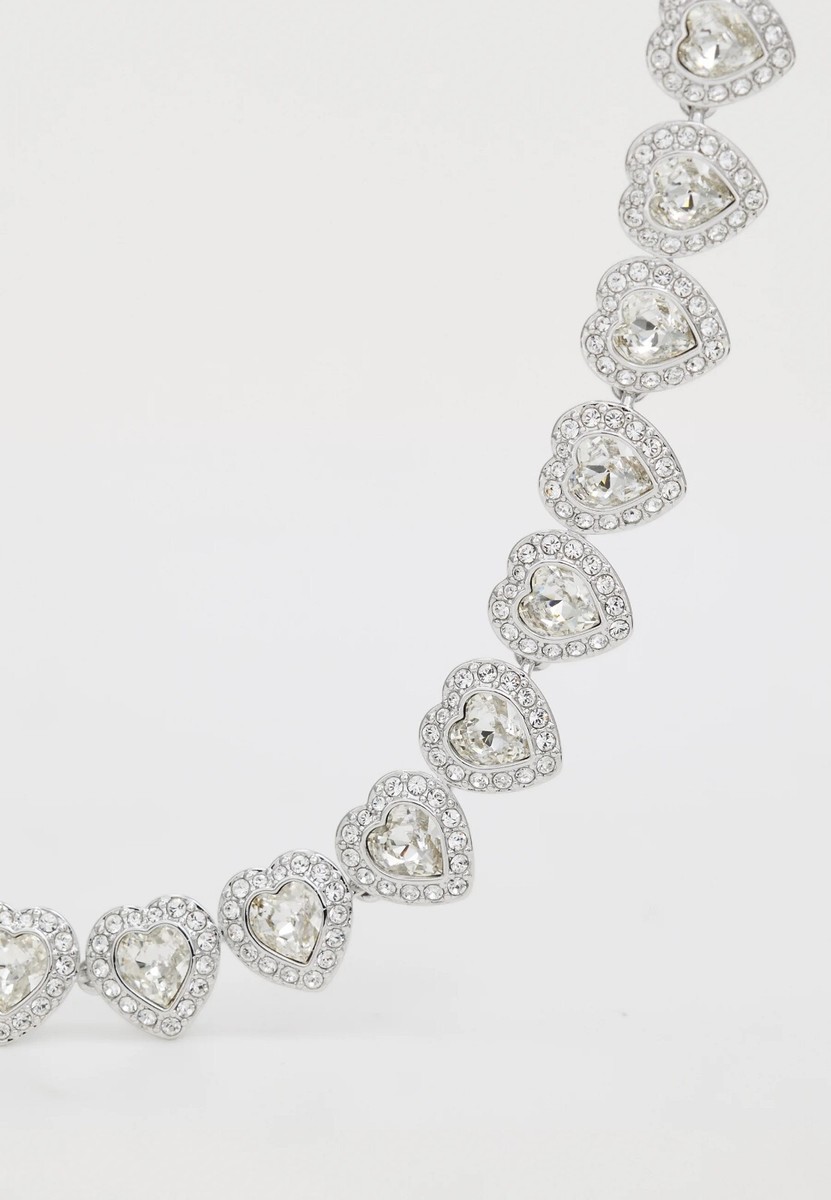 NIB 5720857 Ariana Grande x SWAROVSKI Pave Heart Timeless Tennis