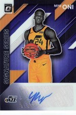 2019-20 Donruss Optic #SS-MON Miye Oni Signature Series Purple Auto SP