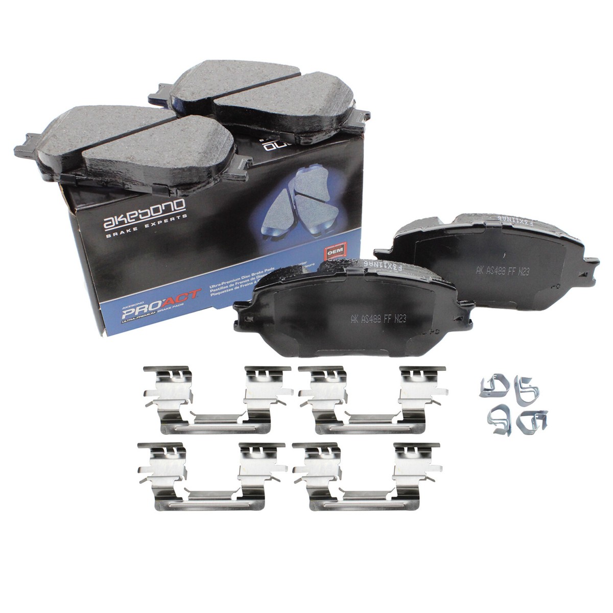 Akebono Brake Pads Front Toyota Camry 02-06 Akebono Brake Pads Front Toyota Camry 02-06