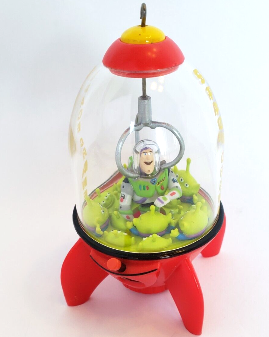 Disney Toy Story Buzz Lightyear Space Crane Ornament Claw Game