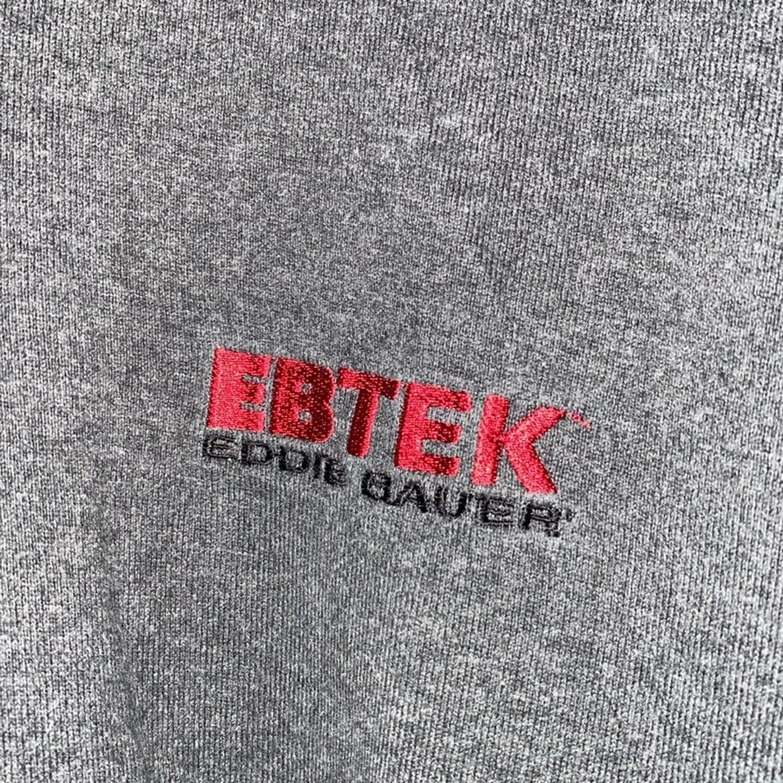RARE Vintage Eddie Bauer EBTEK PULL OVER JACKET/RUGBY SHIRT XL so COOL image 2