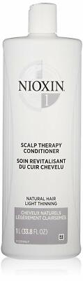 NIOXIN System 1 Scalp Therapy  Conditioner 33.8oz / 1 liter New package