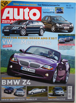 AZ 22-02+BMW Z4 & 330 Ci+MERCEDES CL 600 & E 55 AMG+AUDI A4 CABRIO+MAYBACH 62