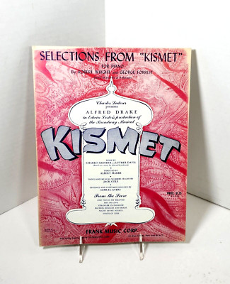 Selections from KISMET for Piano~Based on Themes of A.Borodin~PIANO Solo