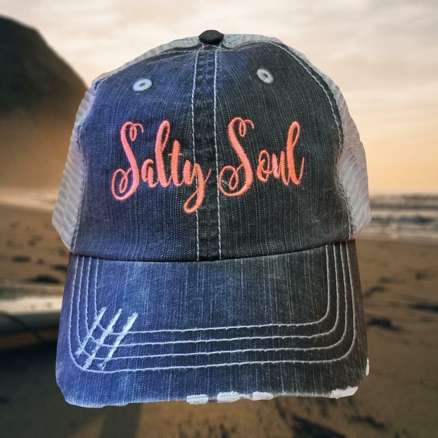 salty baseball cap