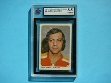 1973/74 QUAKER OATS WHA HOCKEY CARD #6 ANDRE LACROIX KSA 8.5 NMMT+ SHARP!! 73/74