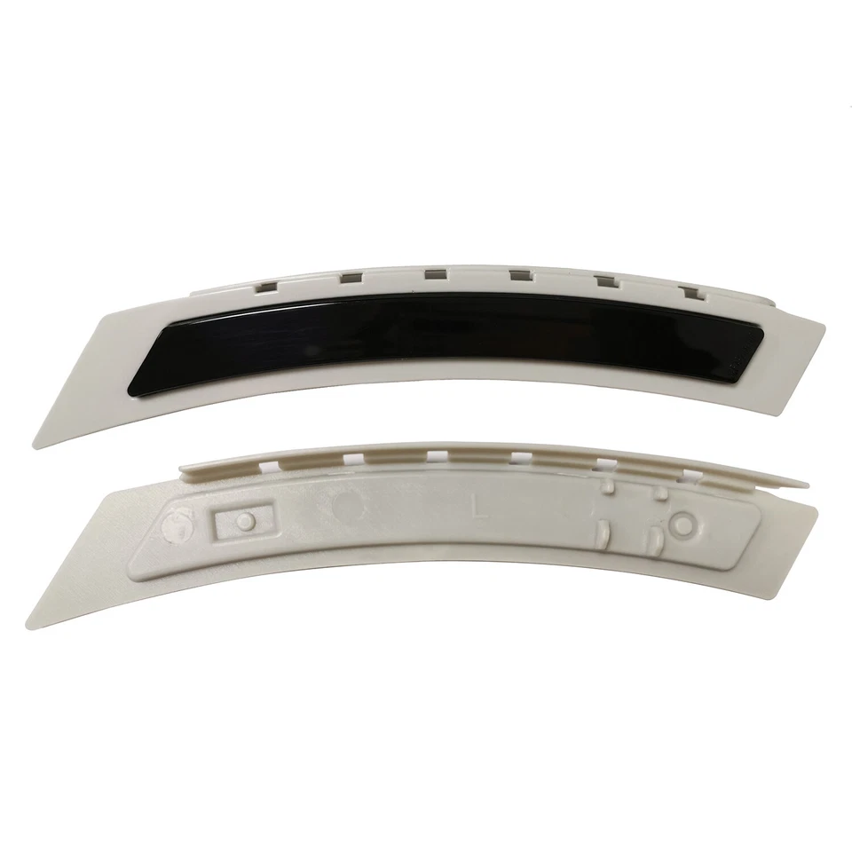 Par de reflectores de humo para parachoques delantero marcador lateral para 08-10 BMW LCI E60 serie 5 Foto 3 de 4