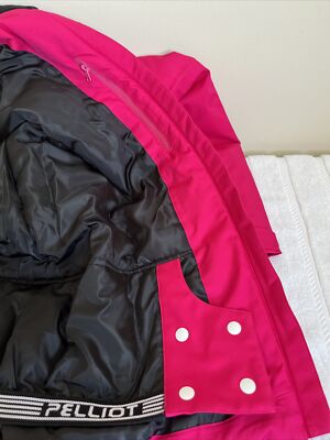 NWT Pelliot Womens XL Hooded Ski Jacket, Hot Pink, Breathable
