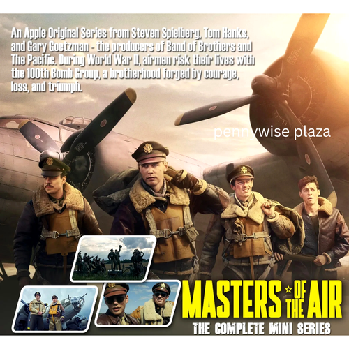 Masters of the Air 2024 DVD Mini Series FULL HD DVD High Quality Audio-NEW - Picture 2 of 13