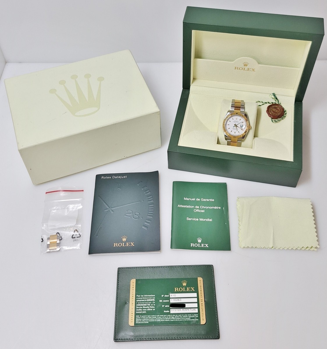 ROLEX 余り駒　1個　116263 116233 など ROLEX 余り駒1個116263 116233 など
