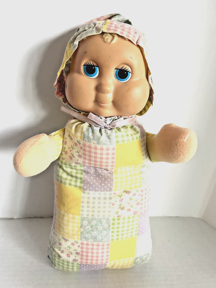 Vintage 1984 Hasbro Globaby Baby Doll Vinyl Plush 12” Not Working
