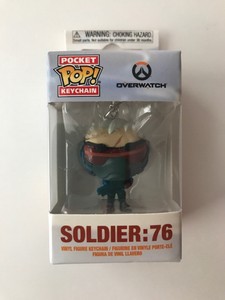 soldier 76 keychain