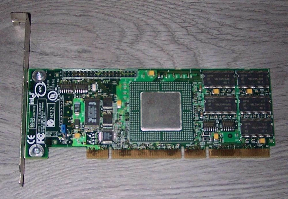 A60660-017 Intel SRCMR Zero Channel Raid-Controller U160 SCSI PCI 64Bit SRCMRU - Bild 2 von 2