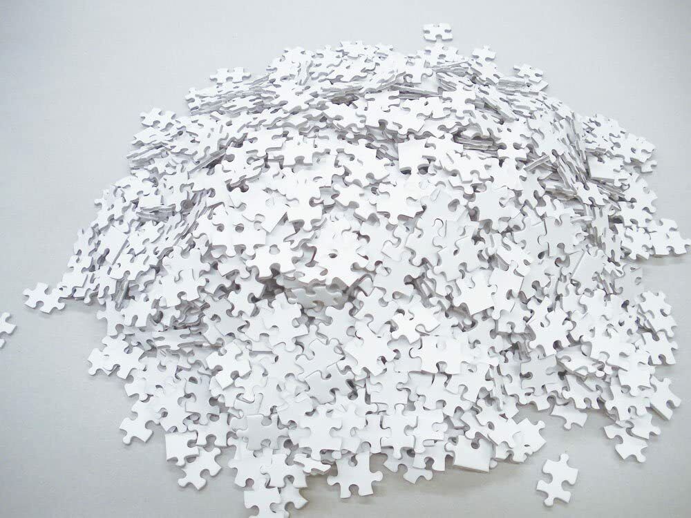 Jigsaw Puzzle Extremely difficult White hell 2000 Small piece