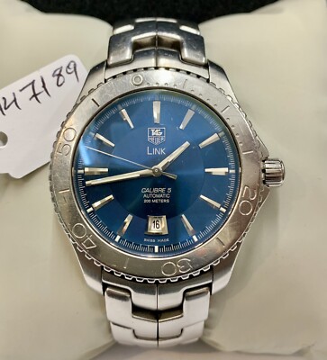 Tag Heuer Link 200m Caliber 5 Automatic Stainless WJ201C.BA0591