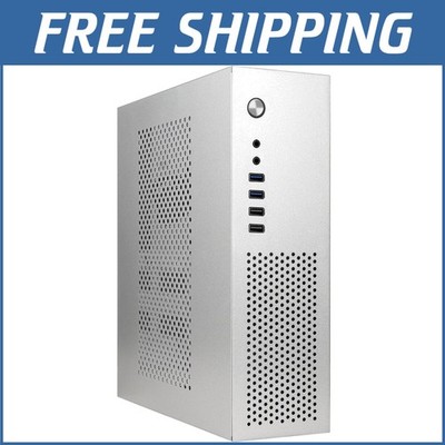 Sleek Mini Tower PC Case - Compatible with MicroATX & Mini-ITX Motherboards