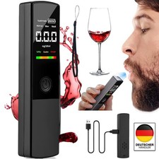 Alkoholtester Promilletester Tragbarer Hochpräziser Schnelltest für Zuhause NEU