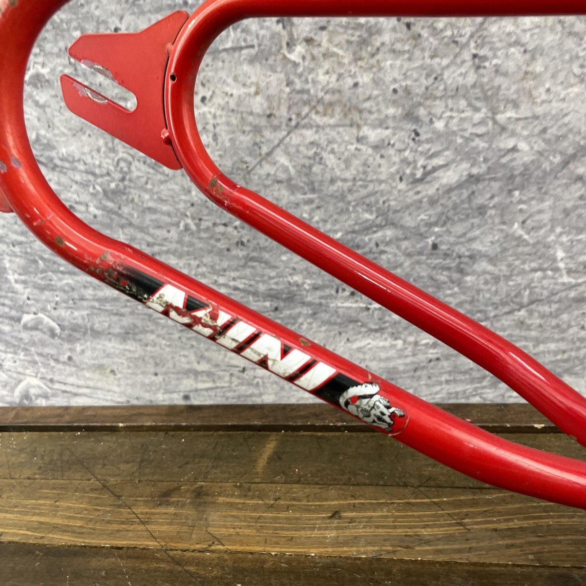 Mongoose Menace MINI BMX Frame Red Looptail OG Vintage Old School