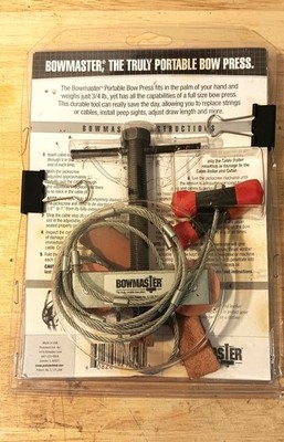 Used Bowmaster Portable Bow Press & String Changer for Compound Bows