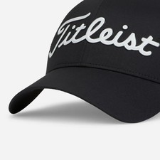 New Titleist Players Tech Golf Hat Black White Fast Shipping 100 Authentic