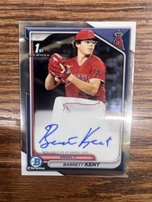 2024 Bowman #CPA-BK Barrett Kent Chrome Prospect Autographs