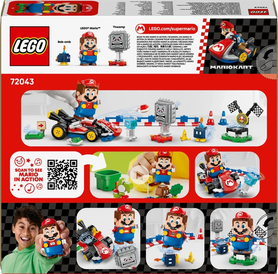 LEGO Super Mario 72043 Interactive LEGO Mario & Standard Kart 278