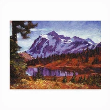 David Lloyd Glover 'Autumn Mountain Colors' Outdoor Canvas Art 18x24