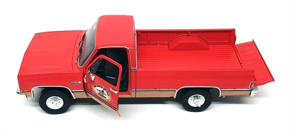 Greenlight escala 1/18 13612 - 1982 GMC K-2500 Sierra Grande - rojo Foto 4 de 4
