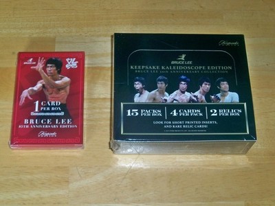 2 Sealed Boxes -- BRUCE LEE - KALEIDOSCOIPE & NUNCHUCK Edition -- 2 Keepsake Box
