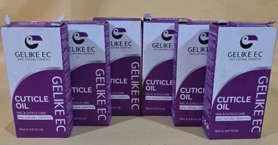 Gelike EC Nail Repair Oil, Cuticle Care for Damaged Dry, Split or Thin Nails 6pk