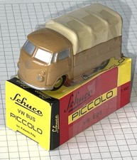 Schuco piccolo 05631  VW T1 Pritsche mit Plane  hellbraun   in OVP.