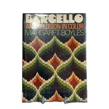 Bargello-An Explosion In Color -Canvas Needlepoint -1974
