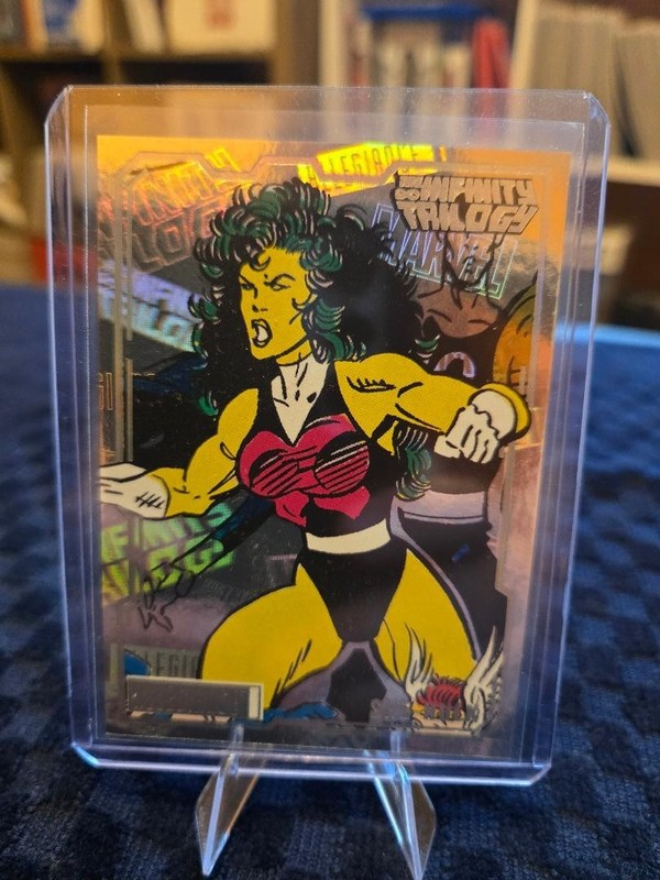 2023 Upper Deck Marvel Allegiance She Hulk Holofoil 4/10