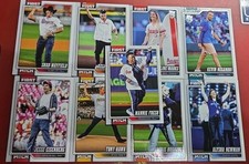 2026 Topps Series 1 FIRST PITCH (1-9) Complete Insert Set Mannie Fresh Tony Hawk