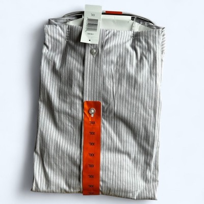 slim fit stretch dress shirt banana republic Banana Republic Men's Stretch Poplin Dress Shirt Slim Fit striped Size 2XL