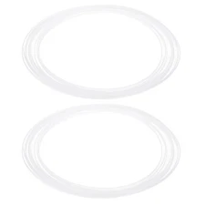 5mm x 1.2mm x 10 Yards Boning for Sewing, 2 Rolls Corset Webbing Boning, Clear