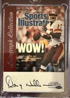 Sports Illustrated Doug Williams Signed Magazine Card, Commanders, Fleer/SkyBox