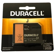 Duracell 7K67 6V Battery 1412A, 1412AP, 4018, 4LR61, 7K67, EN539, J, J539, KJ