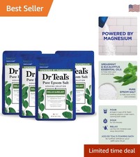 4-Pack Pure Epsom Salt with Eucalyptus  Spearmint for Ultimate Stress Relief
